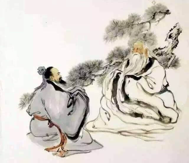 Конфуций беседует с Лао-цзы 