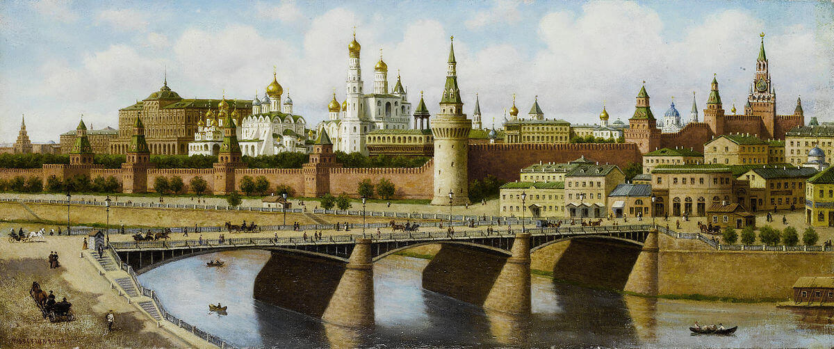 Вид на Кремль и Москворецкий мост