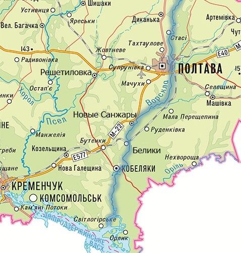 Окрестности Полтавы