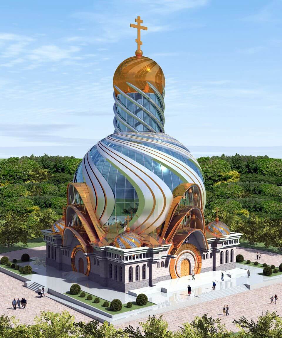 Проект современного православного храма